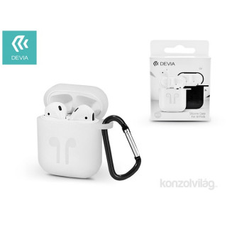 Devia ST313172 AirPods White silicone protective phone case Mobile