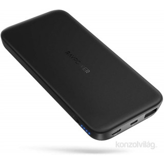 Ravpower RP-PB065 12000 mAh Black powerbank, fast with charger  Mobile