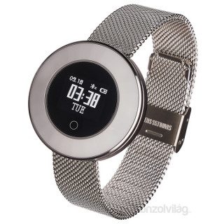 Garett Women Lea steel strap silver smart watch Mobile