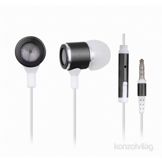 Gembird MHS-EP-001 jack Black-White microphone earphone Mobile