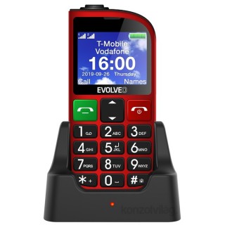EVOLVEO Easy Phone 800 Fm 2,3" Dual SIM Red Mobile phone Mobile