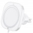 Spigen MagFit magnetic car holder MagSafe charger compatible, into the ventilation grid, white thumbnail
