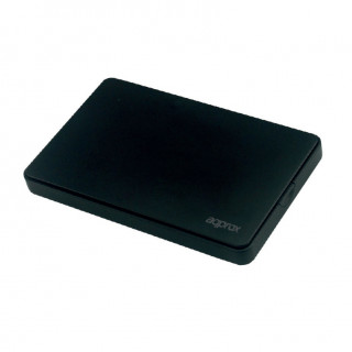 APPROX  2,5" -  USB2.0, SATA, 9.5mm high HDD compatibility, black Dom