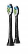 Philips Sonicare Optimal White HX6062/13 standard toothbrush 2 pcs, black 