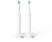 Philips Sonicare S3100 HX3675/13 electric toothbrush, double pack , white + white 