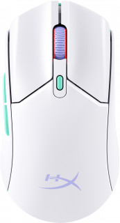 HP HyperX Pulsefire Haste 2 Core Wls - Gaming Mouse (Wht/Grn/Pur) PC