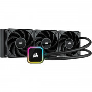 Corsair iCUE H150i RGB ELITE Procesor Sve-u-jednom vodeno hlađenje 12 cm Crno 1 kom 