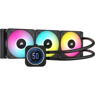 Corsair CW-9060075-WW Sustav hlađenja računala Procesor Sve-u-jednom vodeno hlađenje 12 cm Crno 1 kom PC