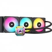 Corsair iCUE H150i ELITE CAPELLIX XT Procesor Sve-u-jednom vodeno hlađenje 12 cm Crno 1 kom 
