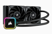 Corsair H100i Procesor Sve-u-jednom vodeno hlađenje 12 cm Crno 1 kom 