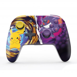 PowerA poboljšani Nintendo Switch bežični kontroler - Pikachu protiv Gengara Nintendo Switch