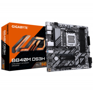 GIGABYTE B840M DS3H matična ploča AMD B840 Utor AM5 Mikro ATX PC