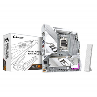 GIGABYTE B850M AORUS ELITE WIFI6E ICE AMD B850 Utor AM5 Mikro ATX PC
