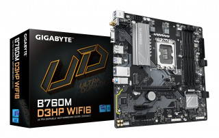 GIGABYTE B760M D3HP WIFI6 matična ploča Intel B760 Express LGA 1700 Mikro ATX PC