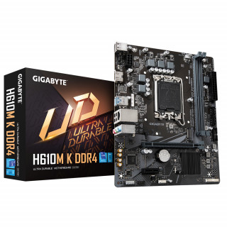 GIGABYTE H610M K DDR4 matična ploča Intel H610 Express LGA 1700 Mikro ATX PC