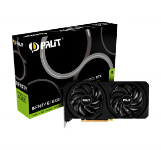 Palit GeForce RTX 4060 Infinity 2 NVIDIA 8 GB GDDR6 PC