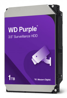 Western Digital Purple unutarnji čvrsti disk 1 TB 5400 RPM 64 MB 3.5" Serijski ATA III PC