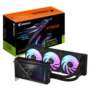 GIGABYTE AORUS GeForce RTX 5080 XTREME WATERFORCE 16G NVIDIA 16 GB GDDR7 PC