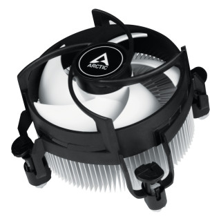 ARCTIC Alpine 17 Procesor Zračno hlađenje 9,2 cm Crno, Srebro 1 kom PC