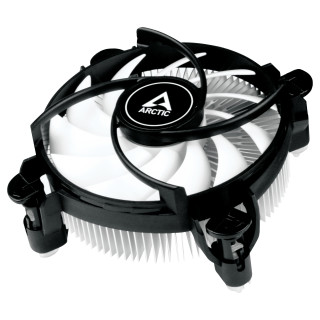 ARCTIC Alpine 17 LP Procesor Zračno hlađenje 8,8 cm Aluminij, Crno 1 kom PC