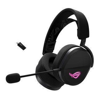 ASUS ROG Pelta Slušalice Žičano i bežično Obruč za glavu Igranje USB Tip-C Bluetooth Crno PC