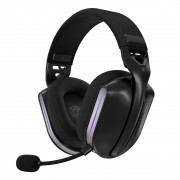 Oniverse Polaris Slušalice Žičano i bežično Obruč za glavu Igranje USB Type-C / USB Type-A Bluetooth Crno 