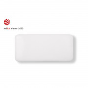 MilI Invisible WIFI inteligentna ploča za grijanje, 1500 W s prednjom stranom od bijelog čelika 