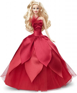 2022. Blagdanska lutka Barbie Plavuša (HBY03) Igračka