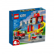 LEGO City Vatrogasna postaja i vatrogasni kamion (60375) 