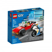 LEGO City Potjera automobila s policijskim motociklom (60392) 