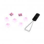 HyperX Full Key Set Keycaps PBT Pink US 