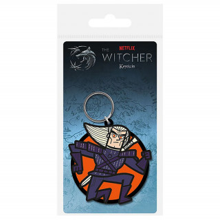 Pyramid The Witcher - Geralt gumeni privjesak za ključeve (RK39257C) Merch