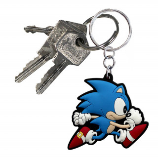 SONIC - PVC keychain  "Sonic run" Merch