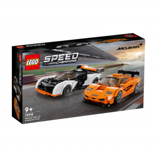 LEGO Speed Champions: McLaren Solus GT & McLaren F1 LM (76918) Igračka