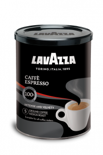 Lavazza Caffe Espresso Mljevena kava metalna limenka 250g Dom