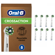 Oral-B glava četkice za zube CrossAction 8 kom Bijela 