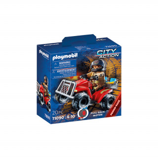 Playmobil - Firefighter Speed ​​​​Quad (71090) Igračka