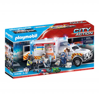 Playmobil Hitna Pomoć: Američka Hitna Pomoć (70936) Igračka