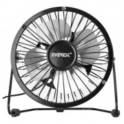 Everest EFN-482 USB Table Fan (Black) 