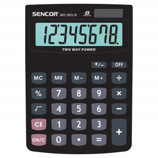 Sencor SEC 320/8 DUAL Desktop Calculator PC