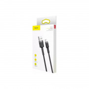 Baseus Cafule USB/Lightning charging cable 2m Gray-Black 