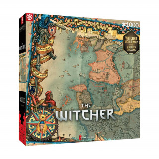 Dobar plijen The Witcher 3 Sjeverna kraljevstva puzzle od 1000 dijelova Igračka