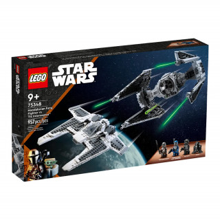 LEGO Star Wars Mandalorijanski lovac Fang protiv TIE presretača (75348) Igračka