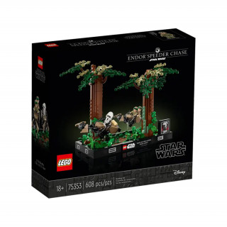 LEGO Star Wars Diorama potjere na jurnicima na Endoru (75353) Igračka