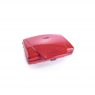 TOO SM-103R-750W red grill and sandwich maker Dom