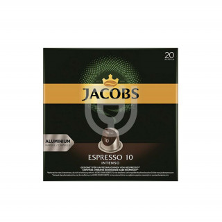 Douwe Egberts Jacobs Espresso Intenso Nespresso compatible 20 coffee capsules Dom