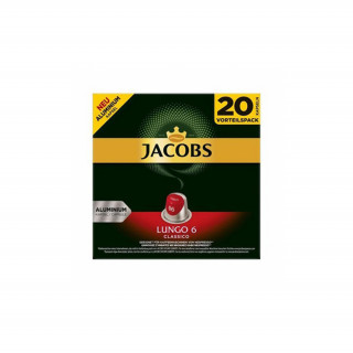 Douwe Egberts Jacobs Lungo Classico Nespresso compatible 20 coffee capsules Dom