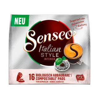 Douwe Egberts Senseo Italian Style Intenso 16 coffee pods Dom