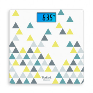 Tefal PP1536V0 Classic Scandinavian Sprit pattern white personal scale Dom