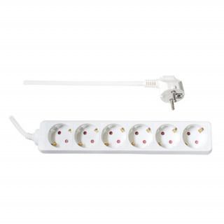 TOO PSW-630 6 sockets 3 meters 3x1.5mm2 white distributor PC